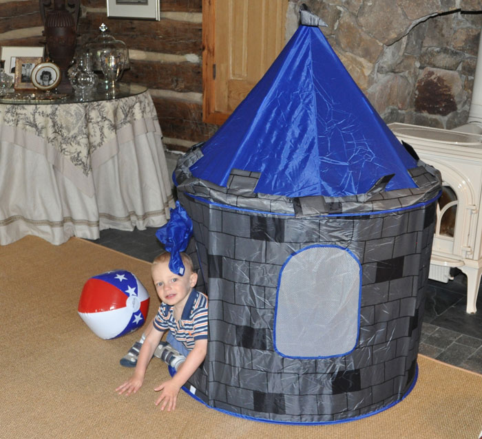 A Prince should live in a Castle: gift from Aunt Chake